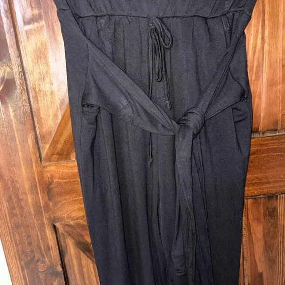 Lea & Viola Midnight Black Jumpsuit - Picture 2 of 4